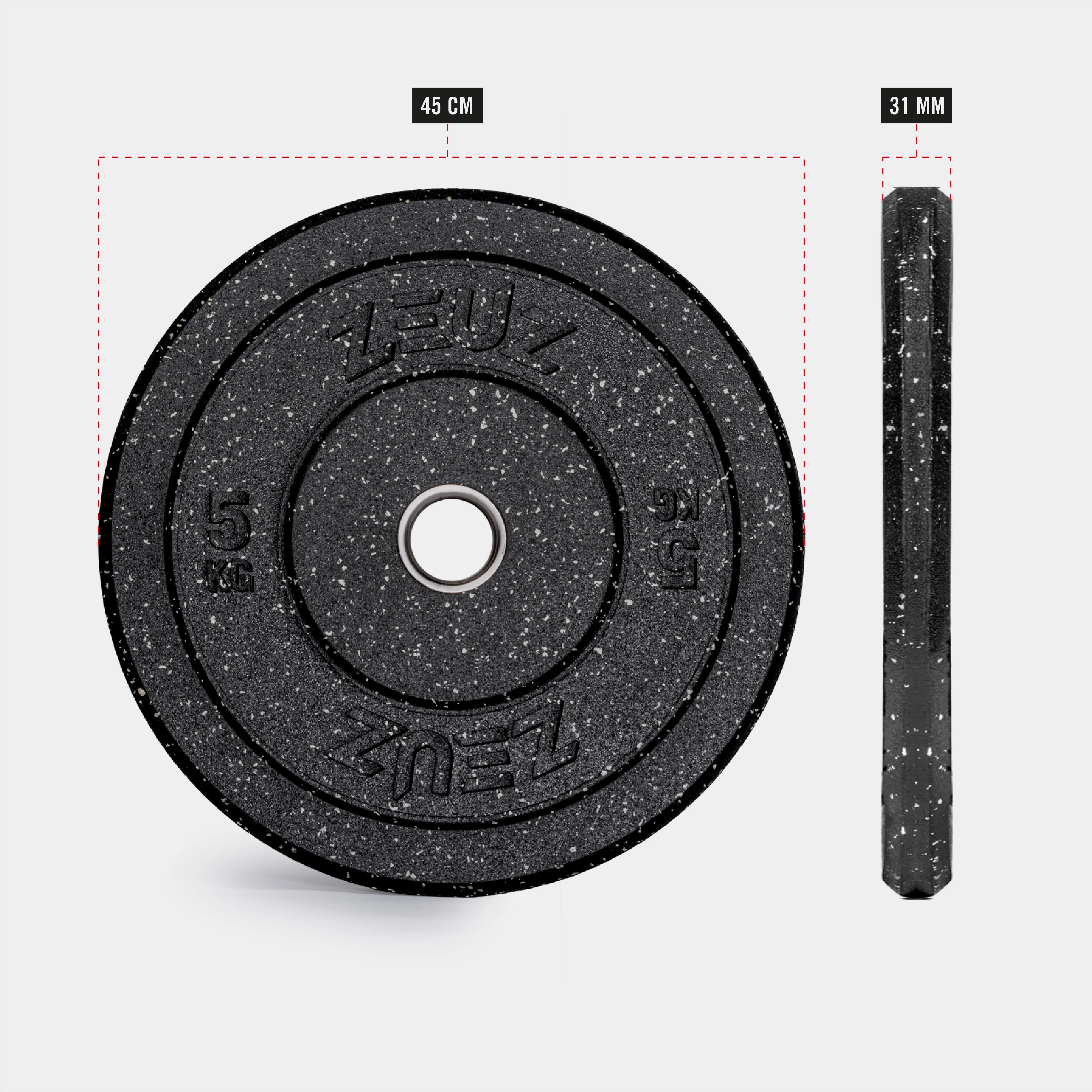 ZEUZ Halterschijven Set (5 & 10 KG) - Image 8