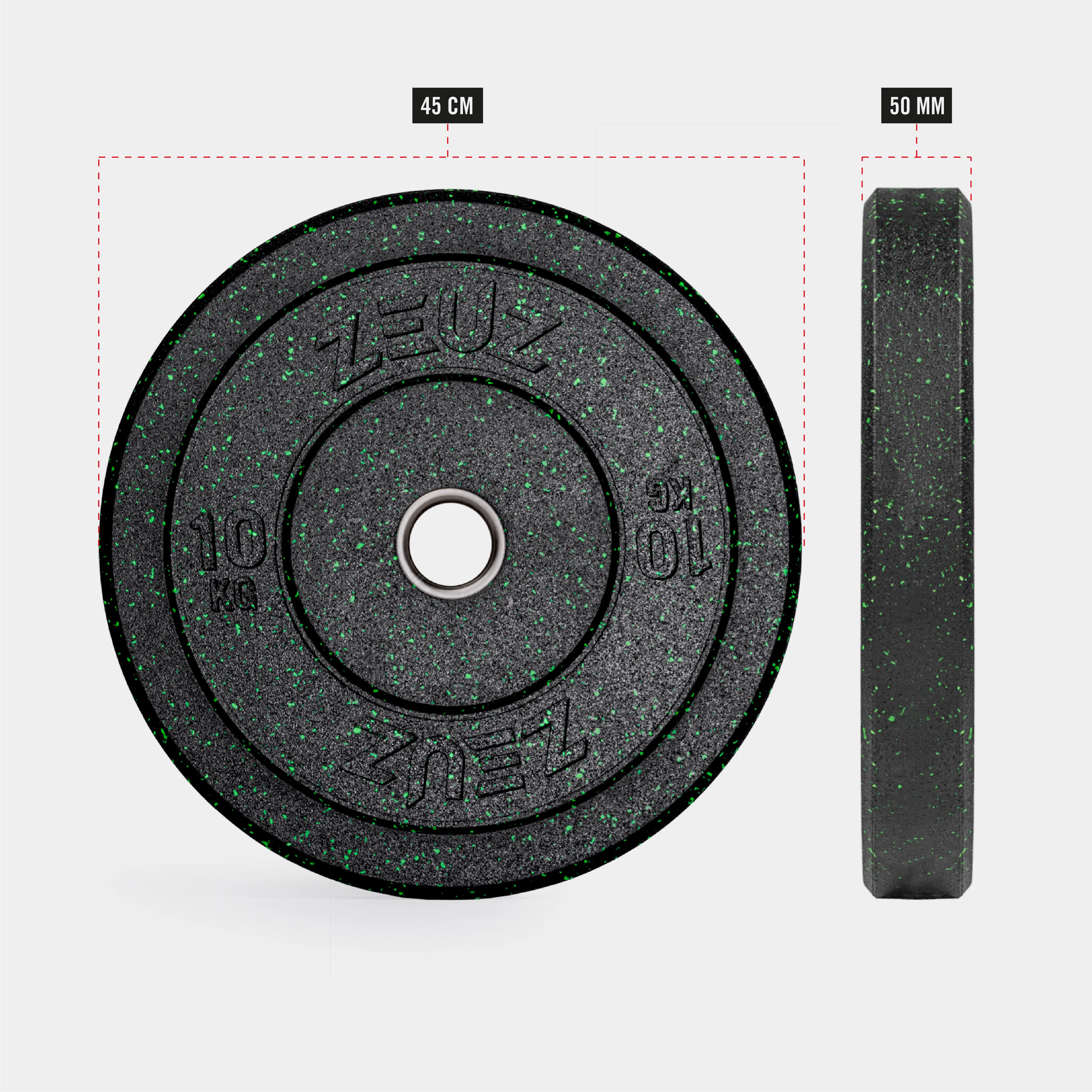 ZEUZ Halterschijven Set (5 & 10 KG) - Image 7