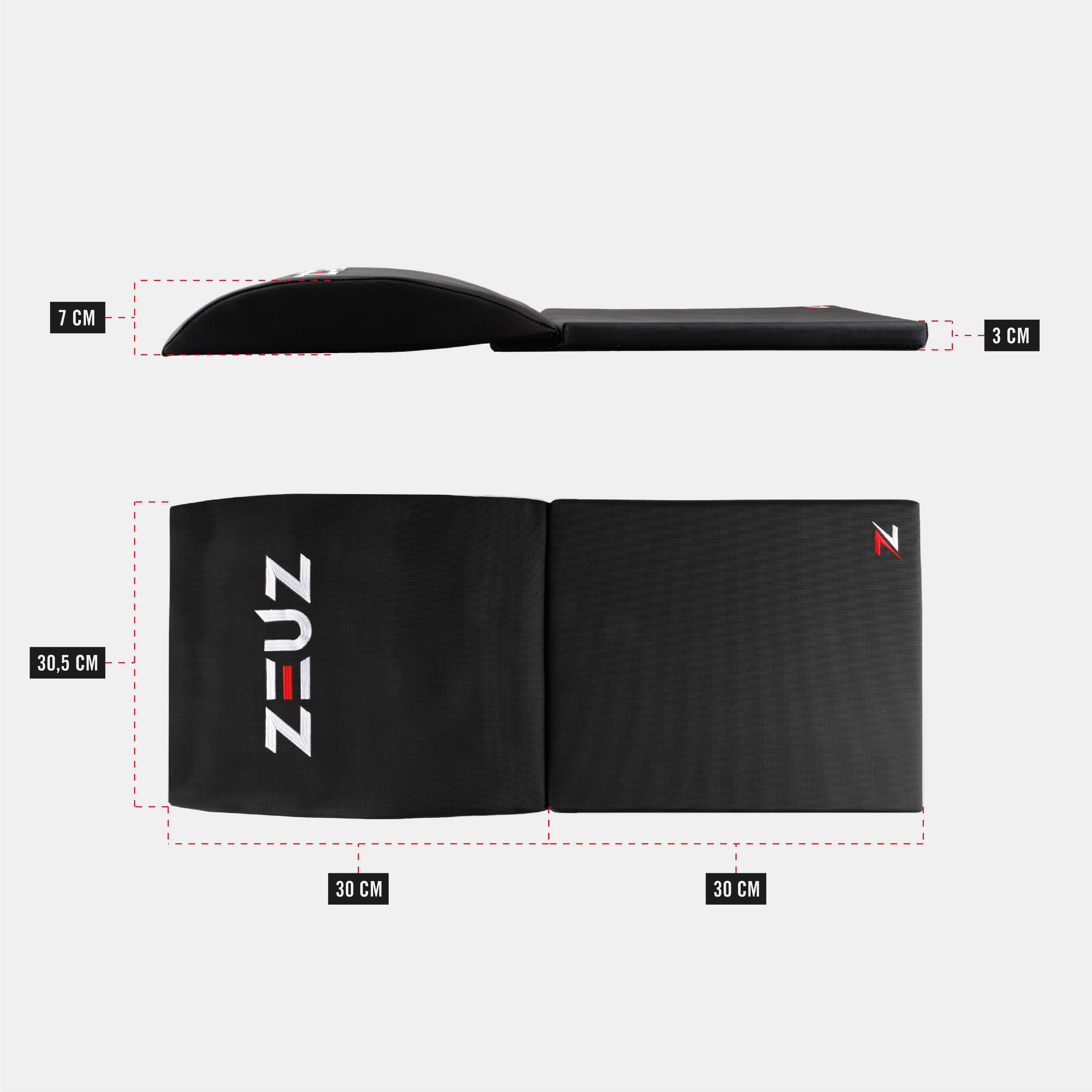 ZEUZ Ab Mat & Sit Up Buikspiermat - Image 7