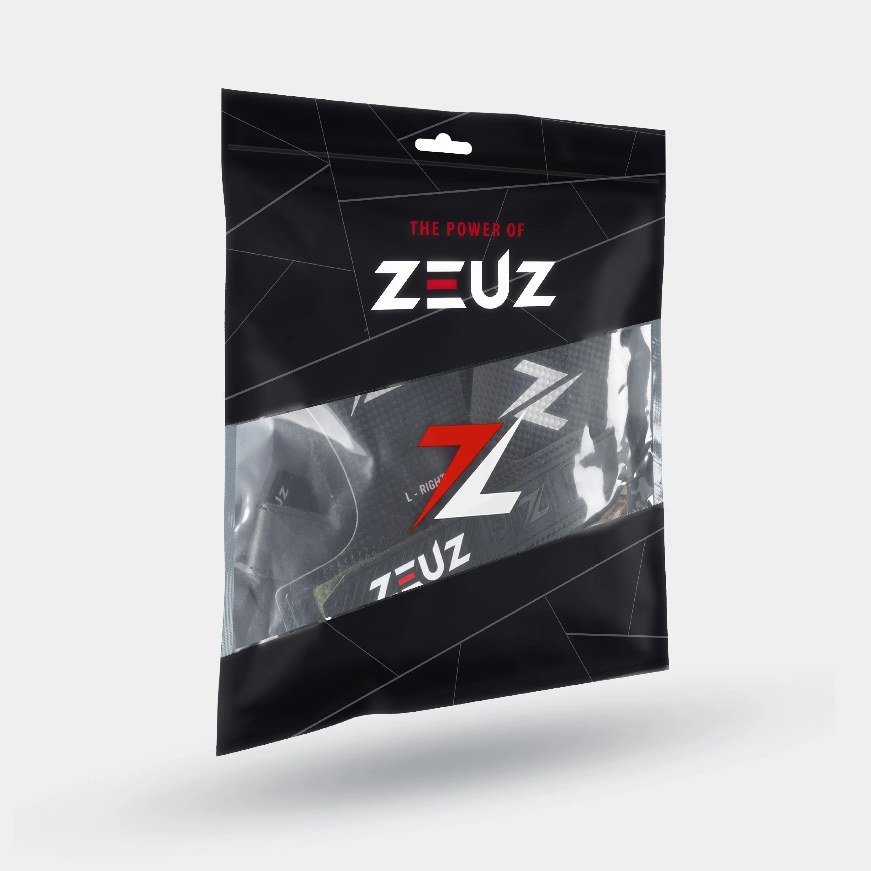 ZEUZ The Eagle Carbon & Microvezel Fingerless Grips - Image 9