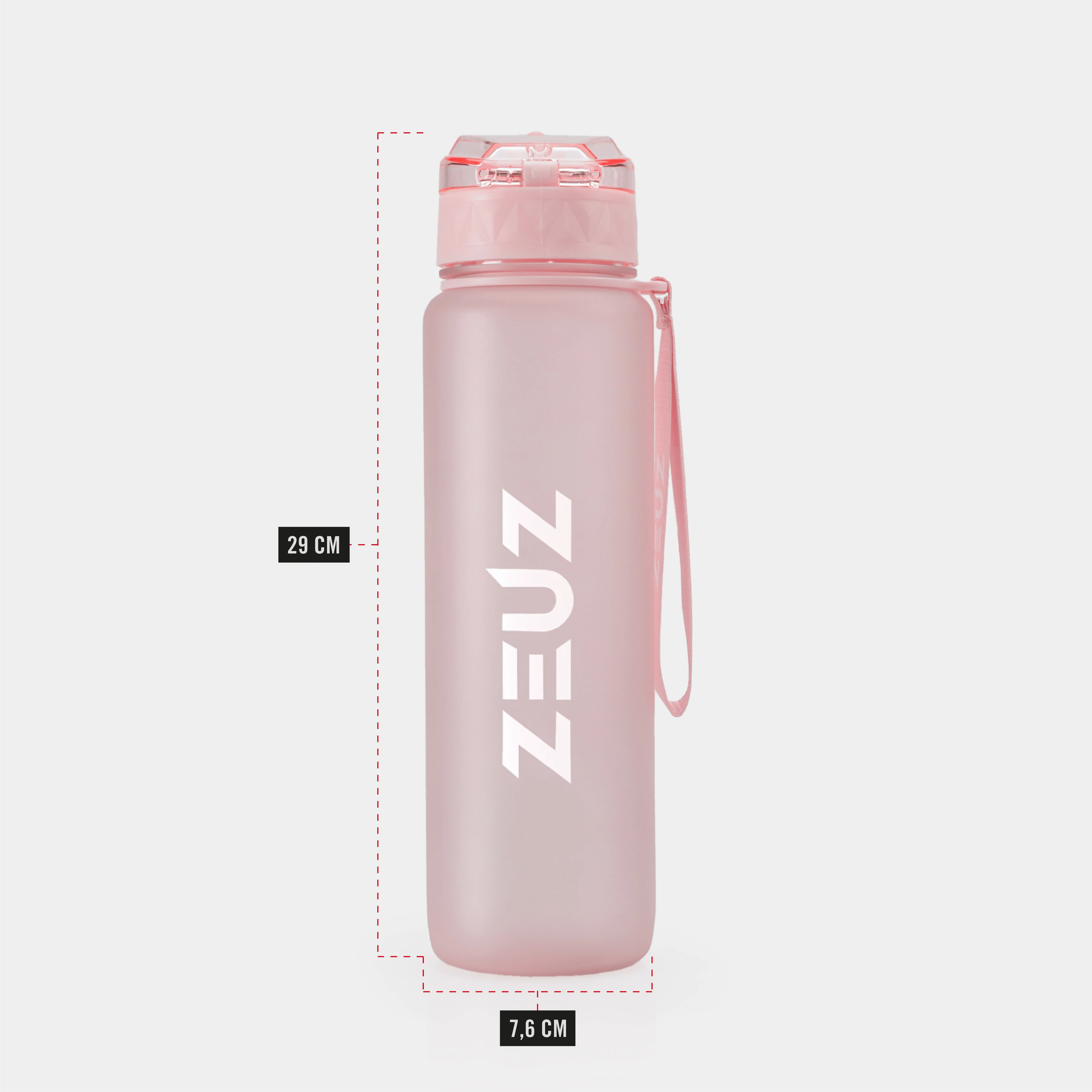 ZEUZ Motivatie Waterfles 1 Liter - Drinkfles - Image 14