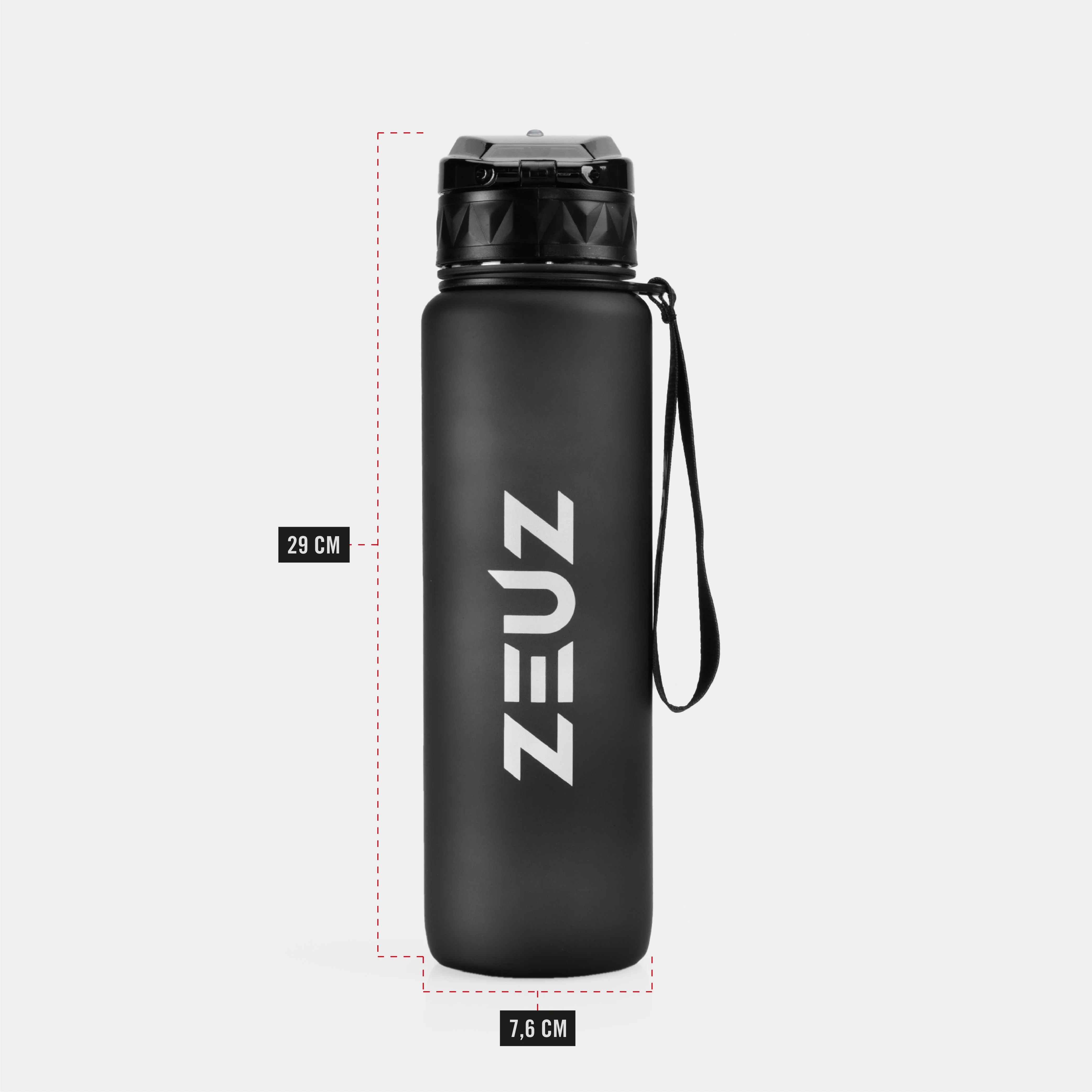 ZEUZ Motivatie Waterfles 1 Liter - Drinkfles - Image 6