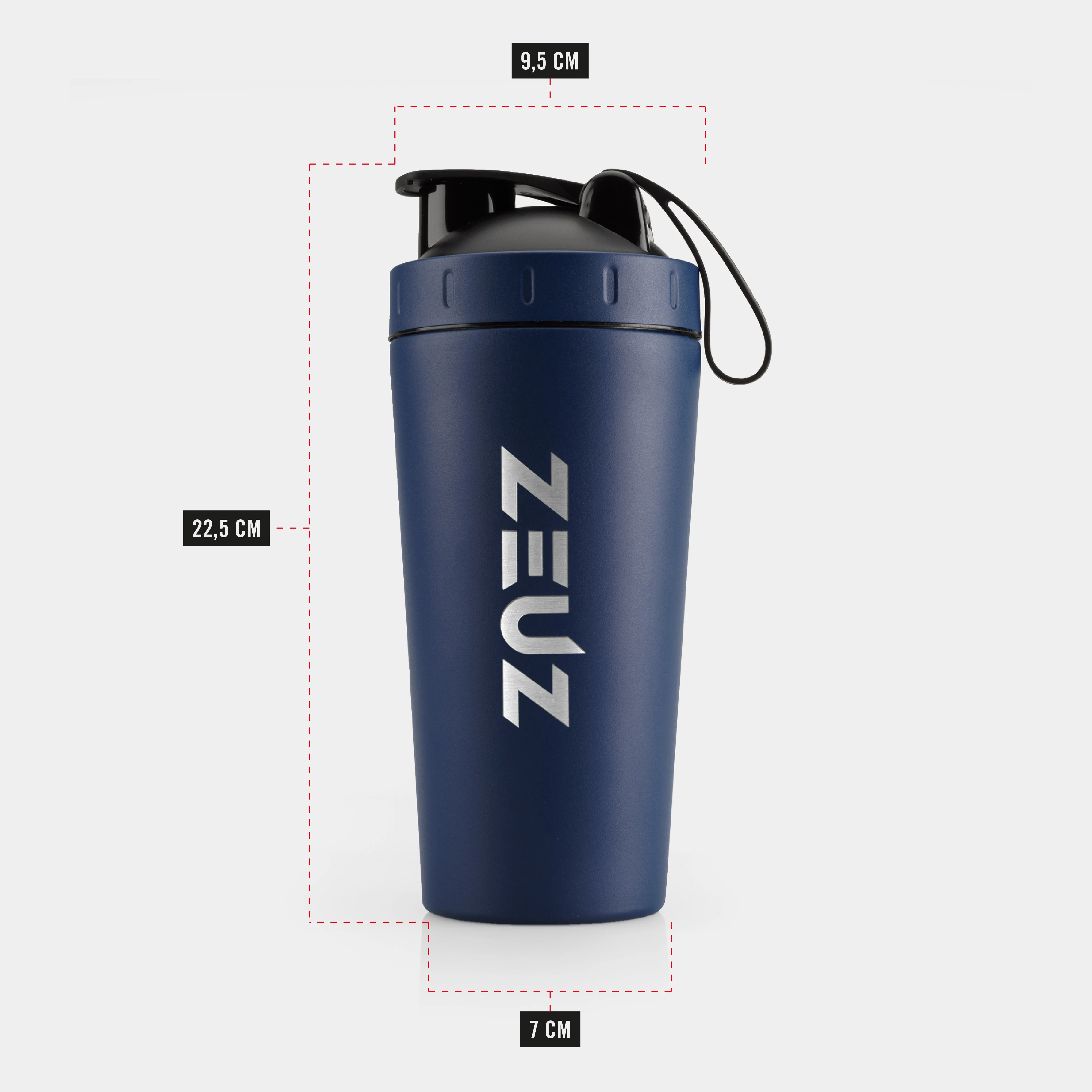 ZEUZ Premium RVS Shakebeker - Shaker - Image 15