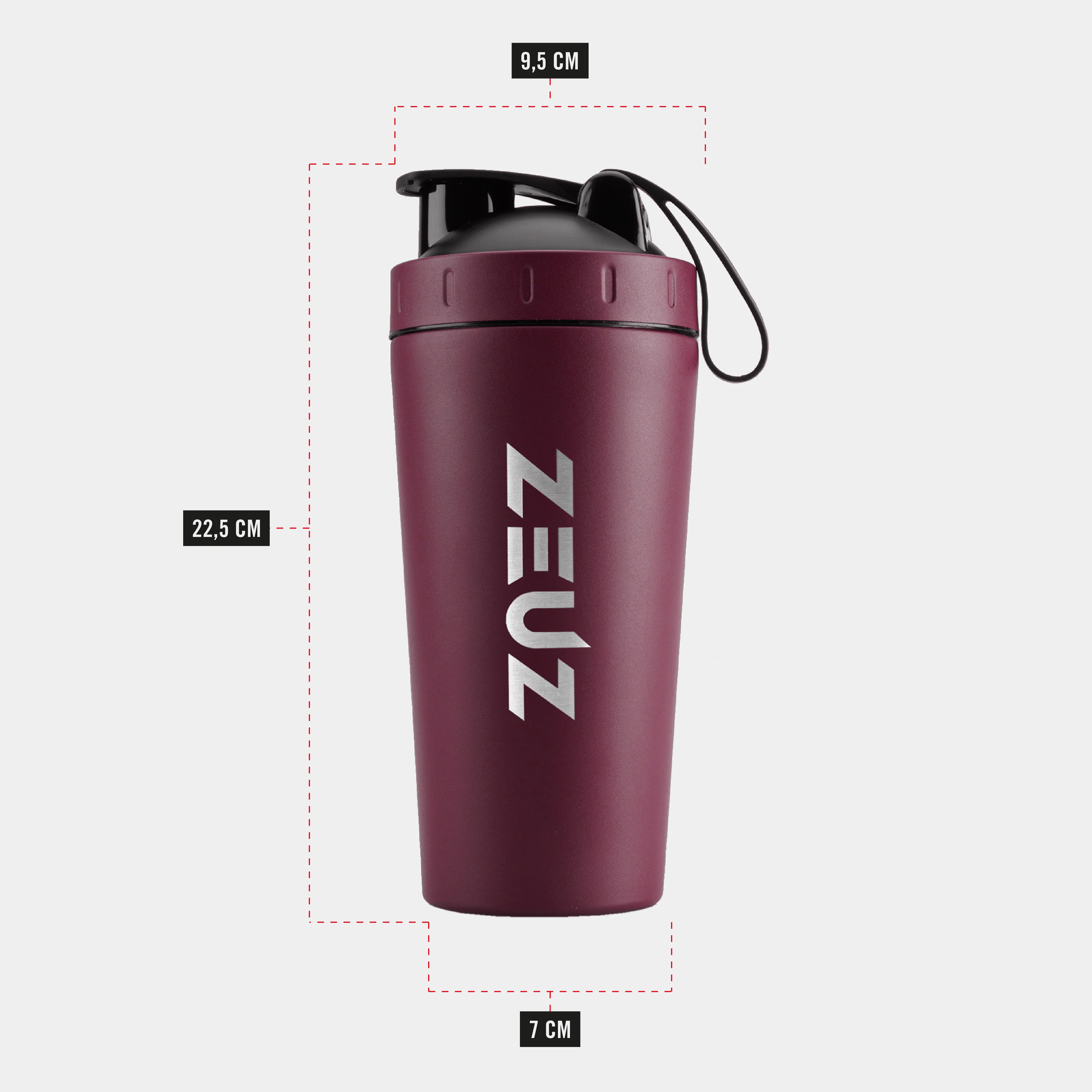 ZEUZ Premium RVS Shakebeker - Shaker - Image 21