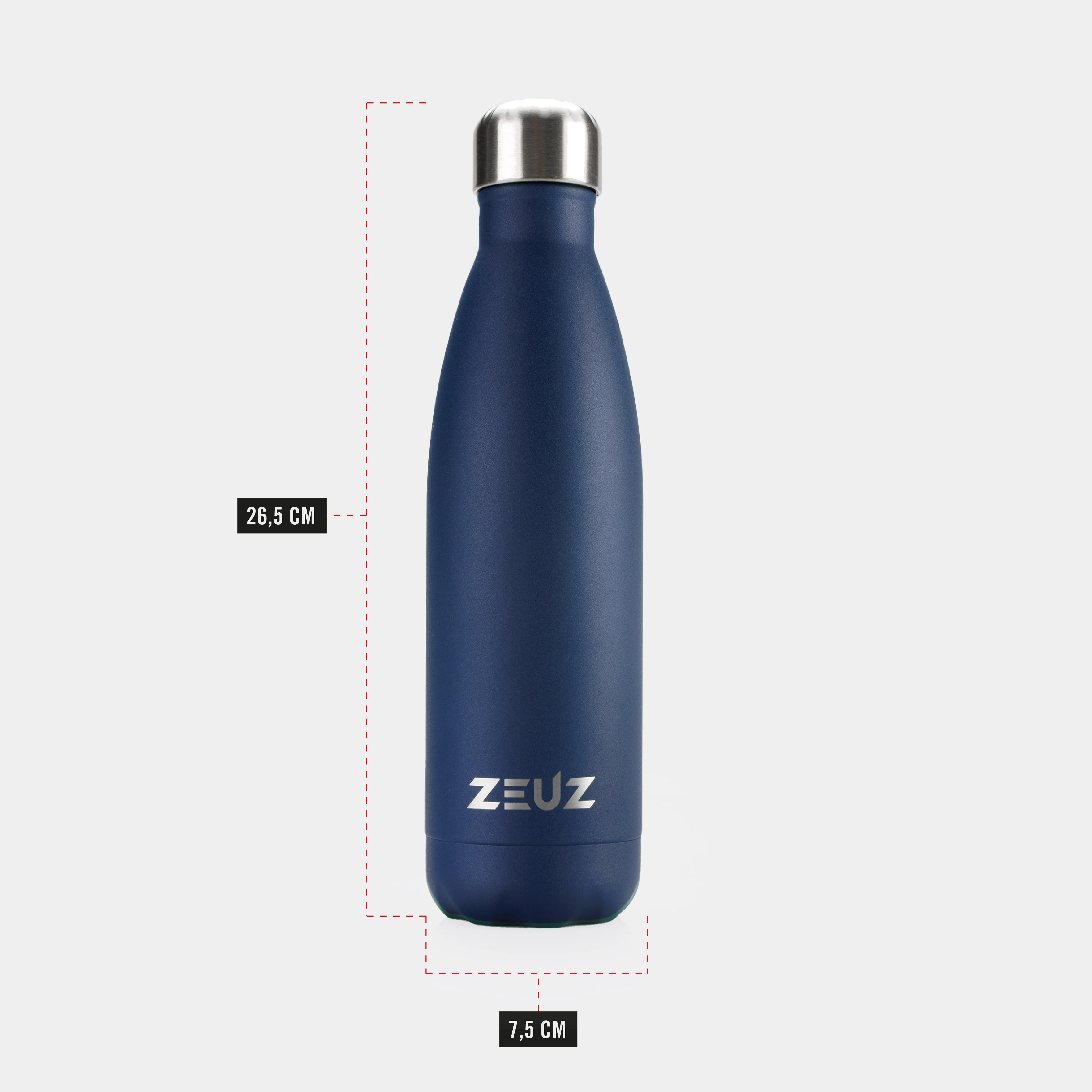 ZEUZ Premium RVS Thermosfles & Drinkfles - 500 ml - Image 11