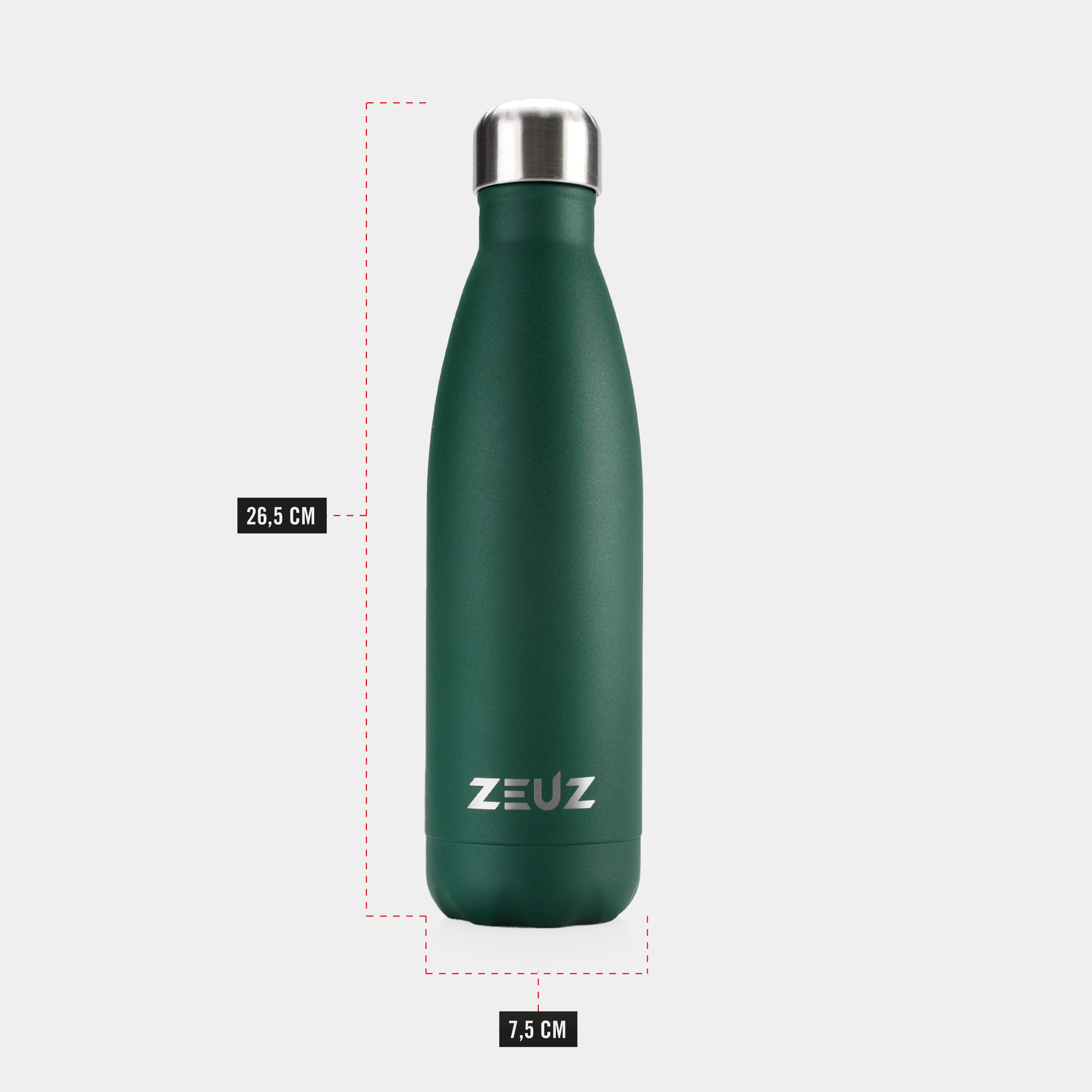 ZEUZ Premium RVS Thermosfles & Drinkfles - 500 ml - Image 15