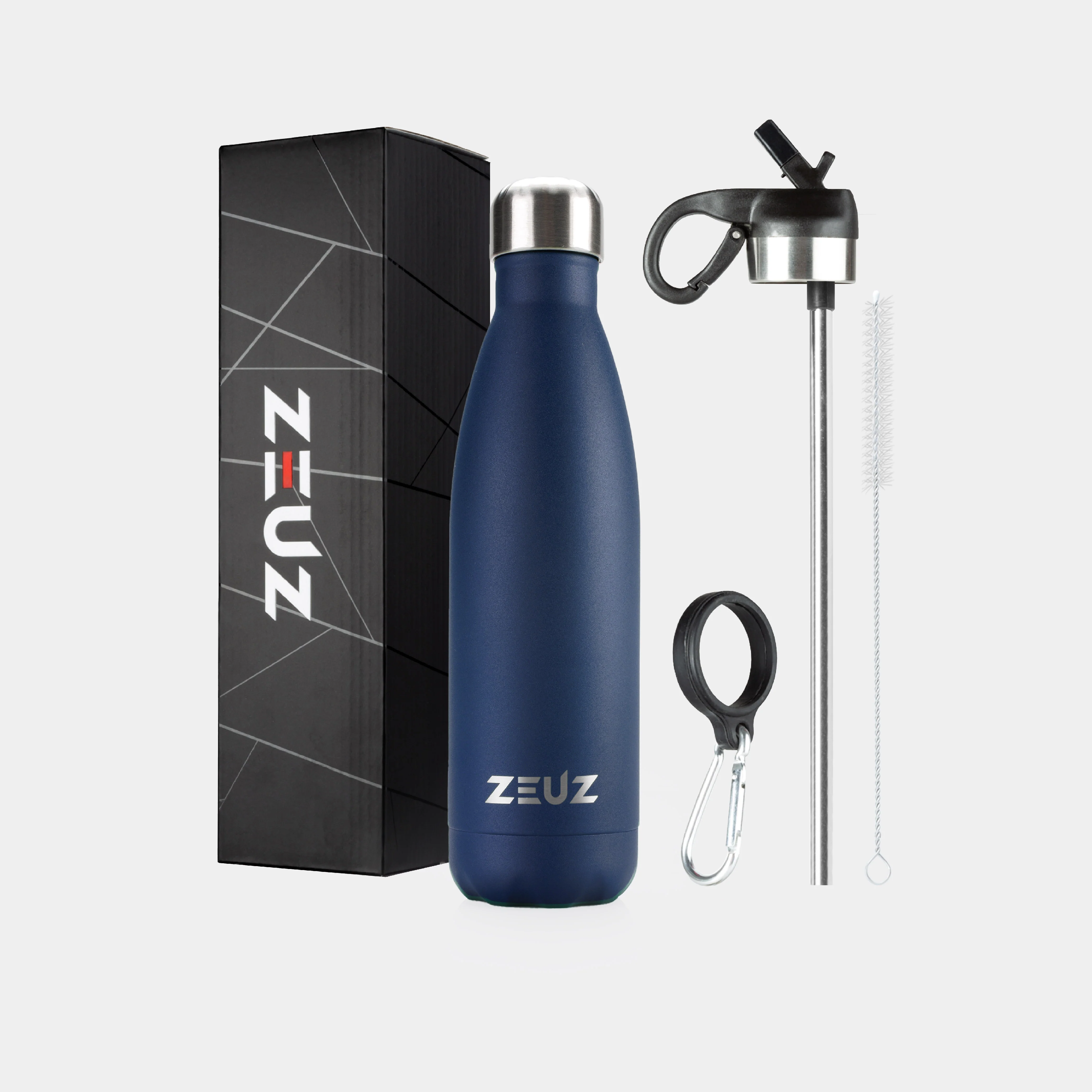 ZEUZ Premium RVS Thermosfles & Drinkfles - 500 ml - Image 9