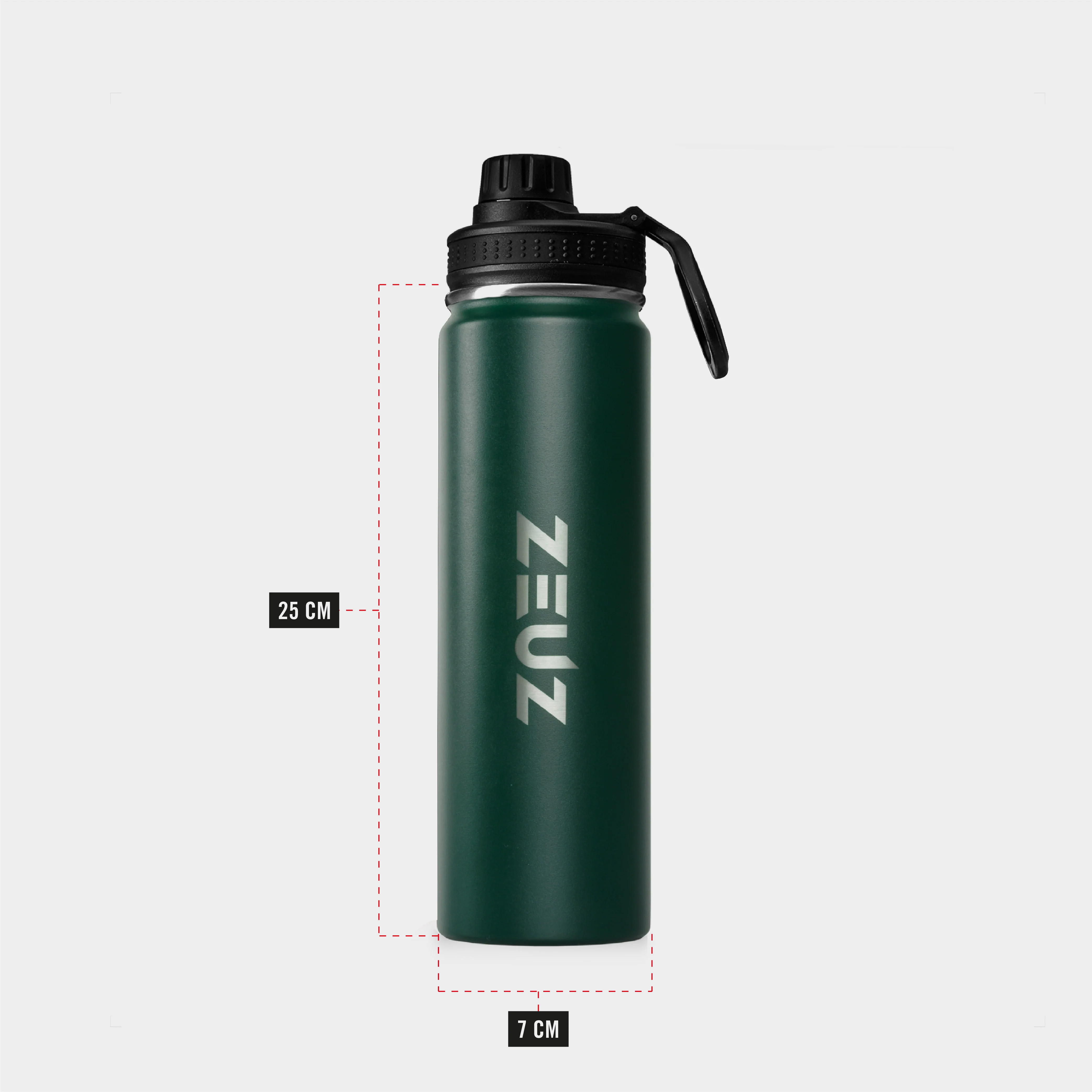 ZEUZ Premium RVS Thermosfles & Drinkfles - 700 ml - Image 11