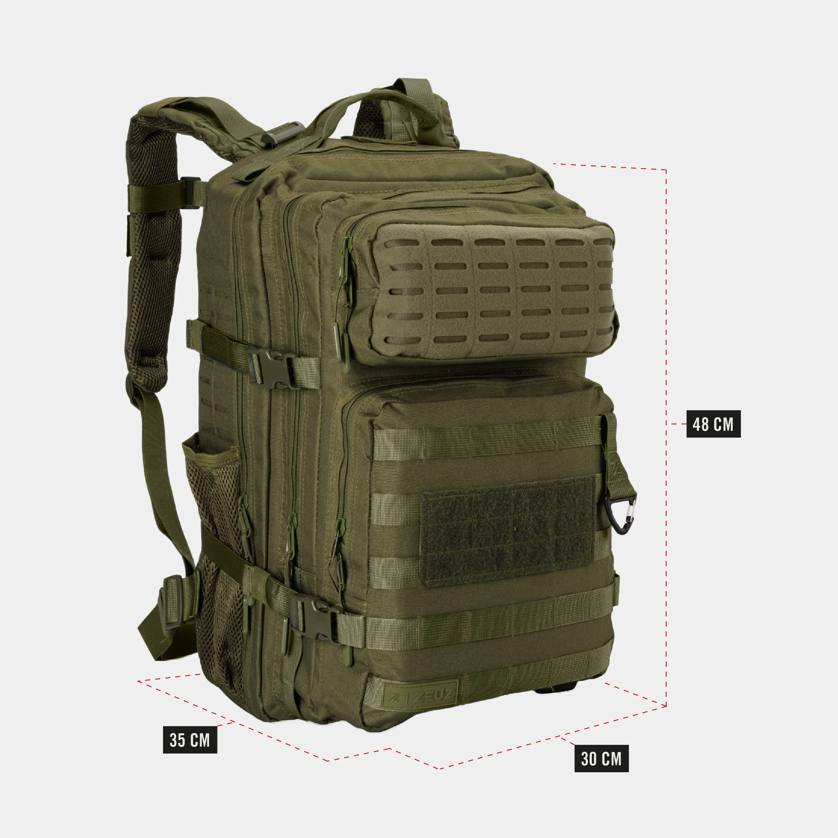 ZEUZ Tactical Backpack - Fitness Rugzak - 45 L - Image 12