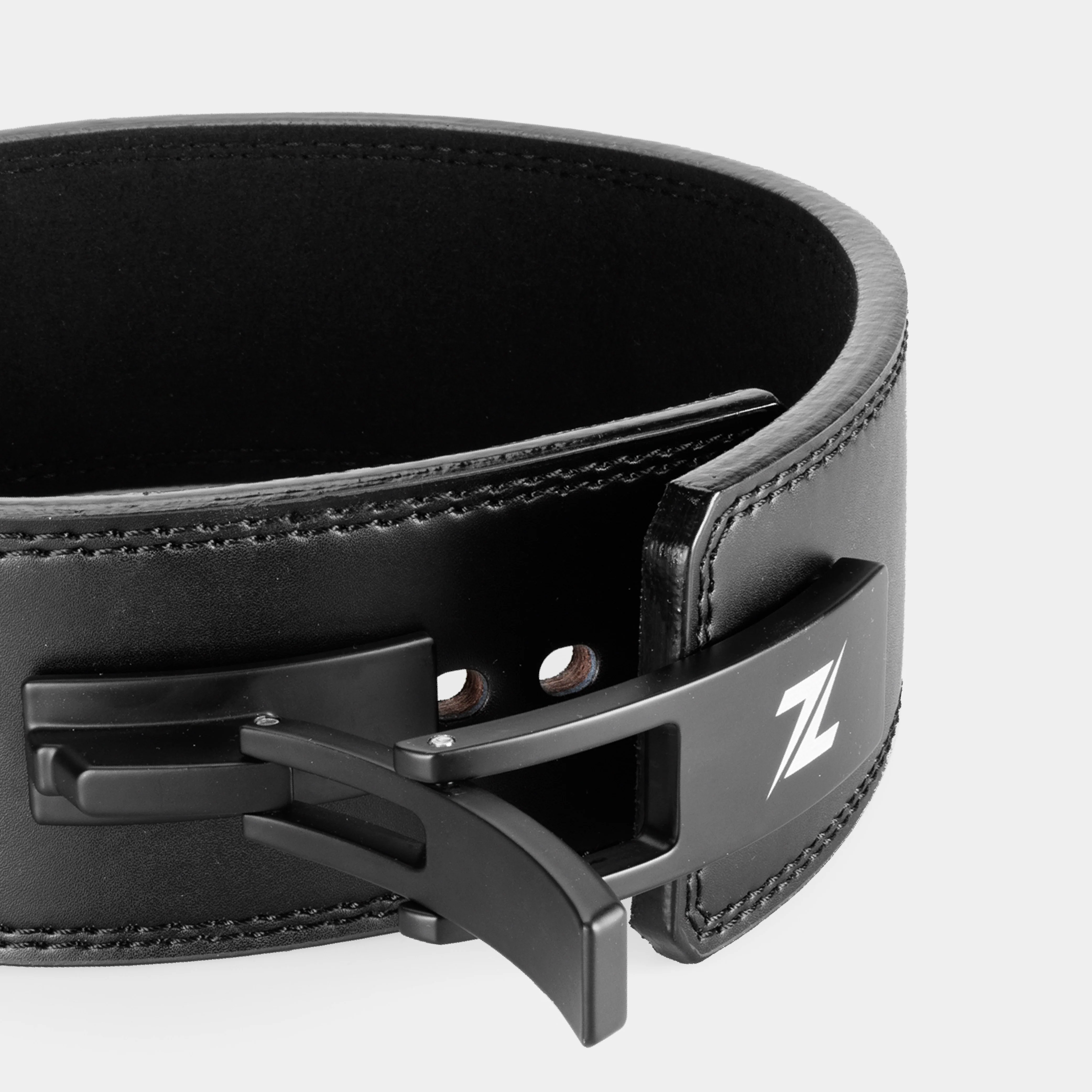ZEUZ Zwart Lederen Powerlift Riem - Leren Lifting Belt - Powerlifting - Image 11