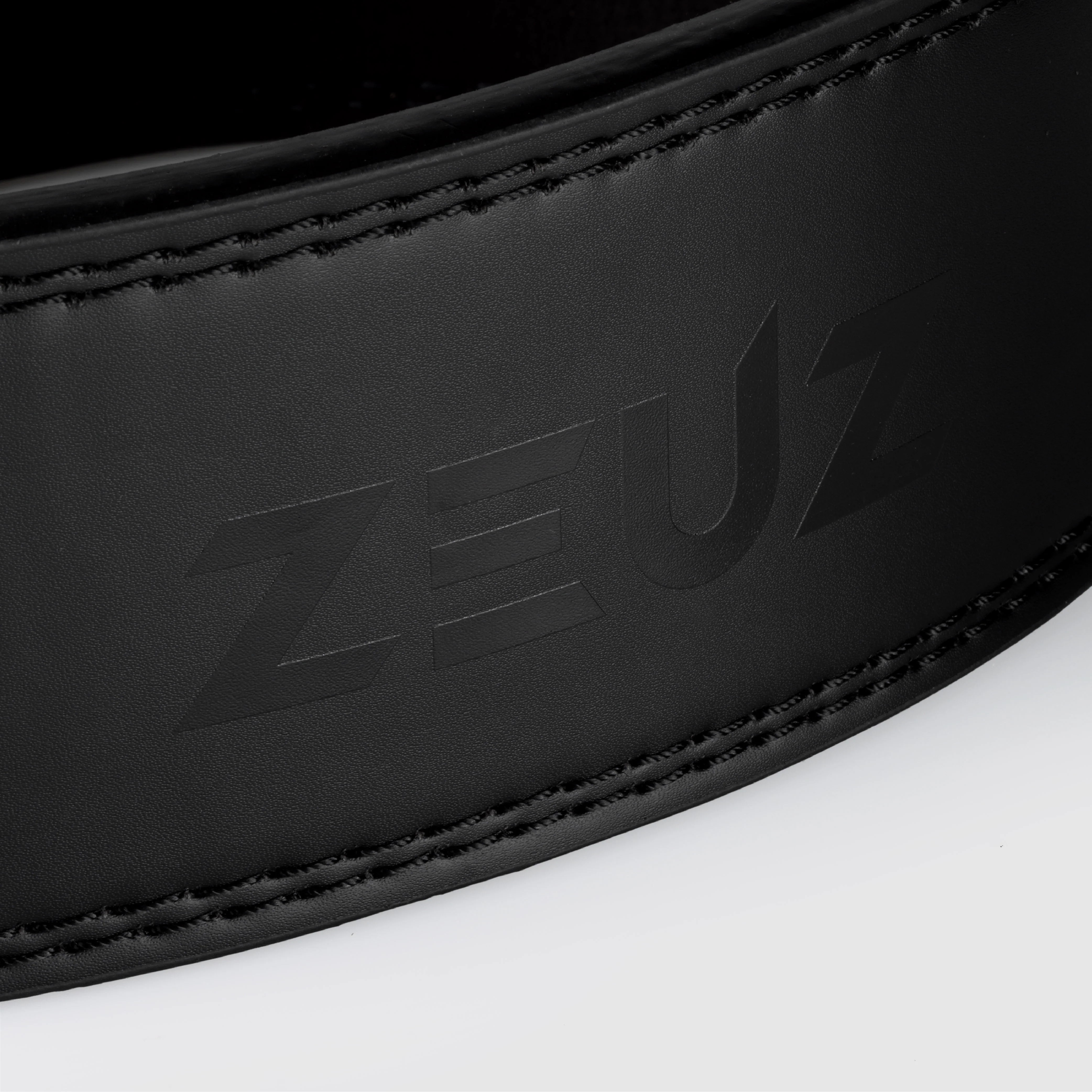 ZEUZ Zwart Lederen Powerlift Riem - Leren Lifting Belt - Powerlifting - Image 3